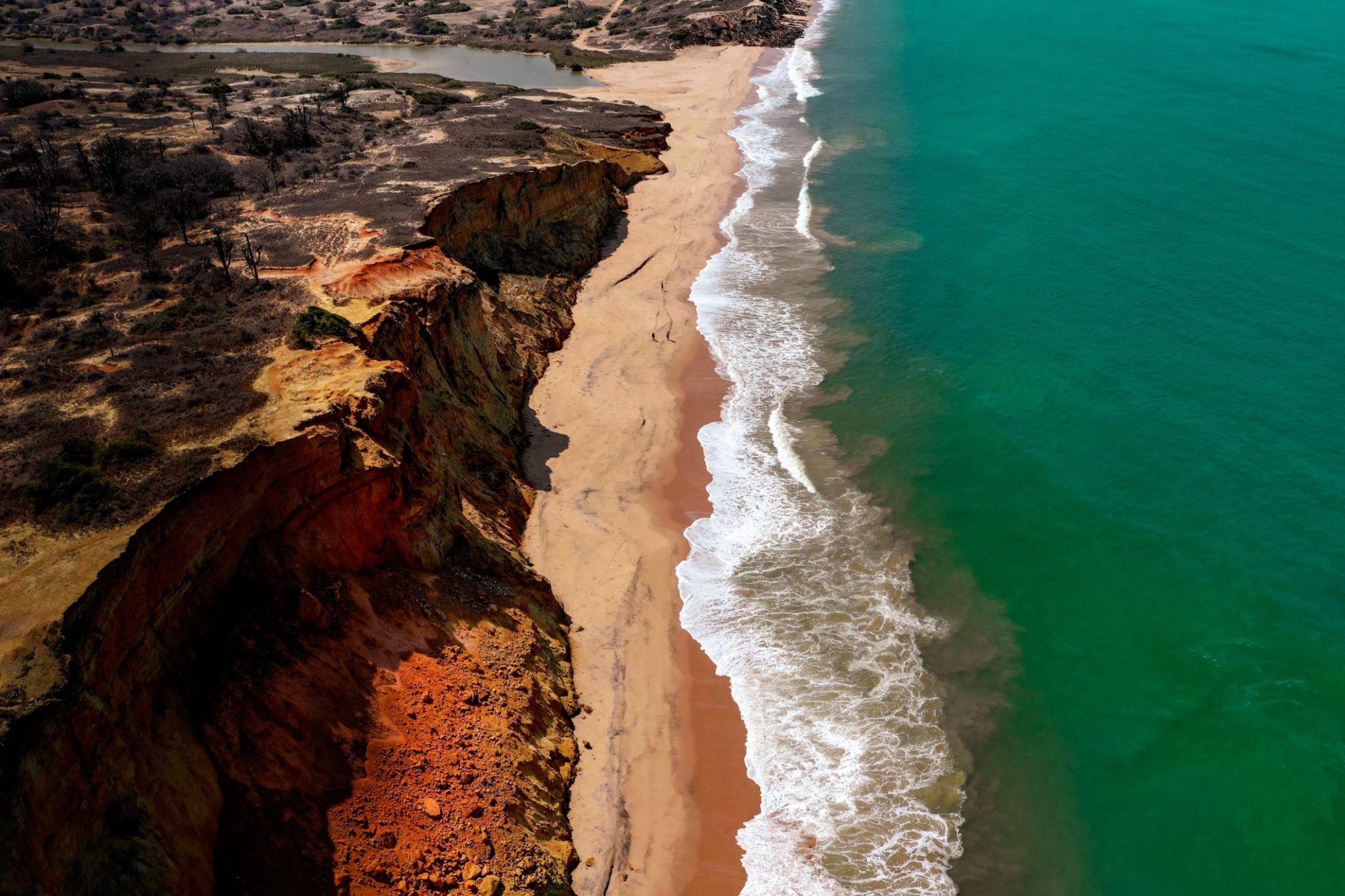 Angola coastline — African diamond trade mission